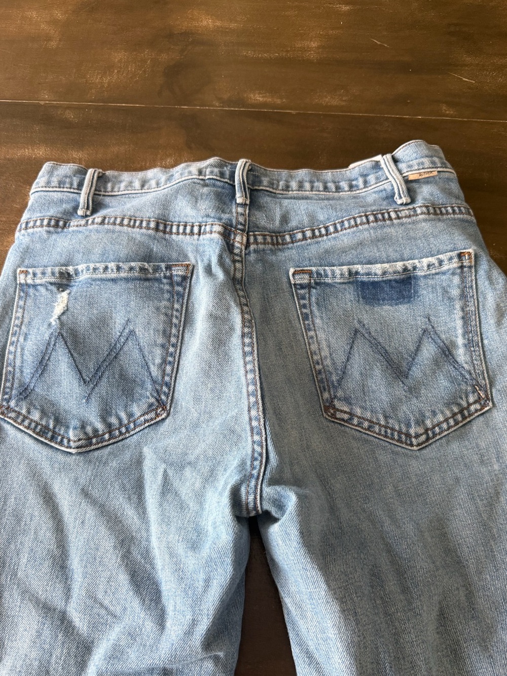 MOTHER Light Wash Straight Women’s Jeans